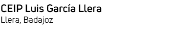 Ceip Luis García de Llera